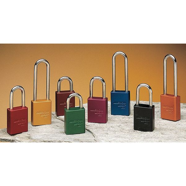 Lockout Padlock, KA, Yellow, 1-7/8