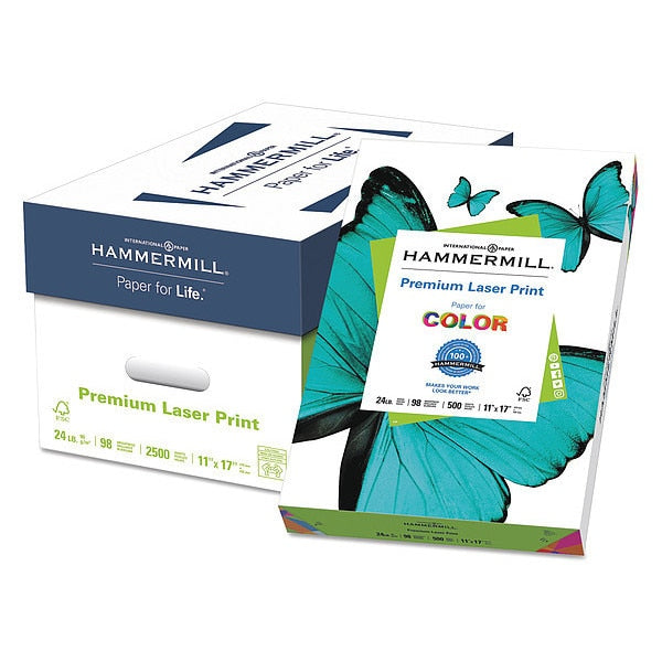 Laser Paper, 11 x 17 In, White, PK500