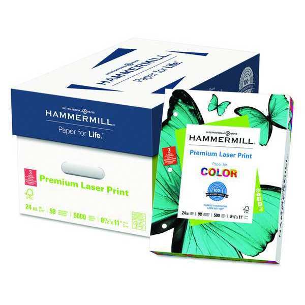 Laser Paper, 8-1/2 x 11 In, White, PK500