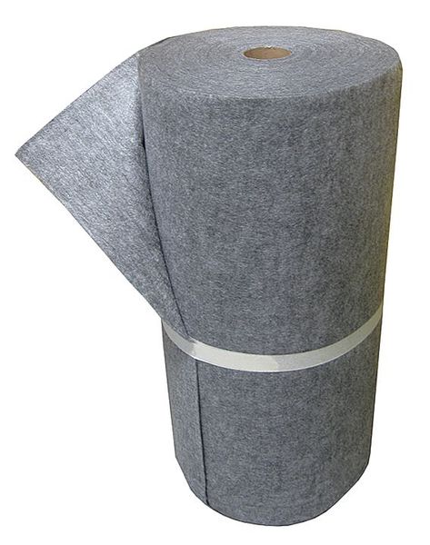 Sorbents, 29 gal/pk, 29 gal/pad, Universal Absorbed, Gray, Polypropylene