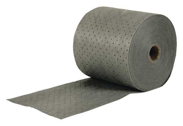 Sorbents, 24 gal/pk, Universal Absorbed, Gray, Polypropylene