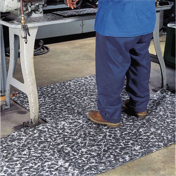 Sorbents, 26 gal/pk, Universal Absorbed, Gray Camouflage, Polypropylene