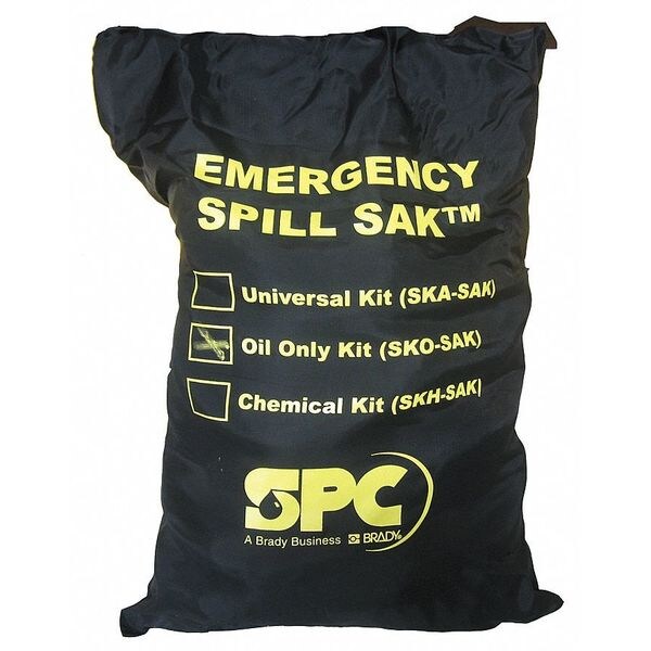 Spill Kit, Oil-Based Liquids, Black