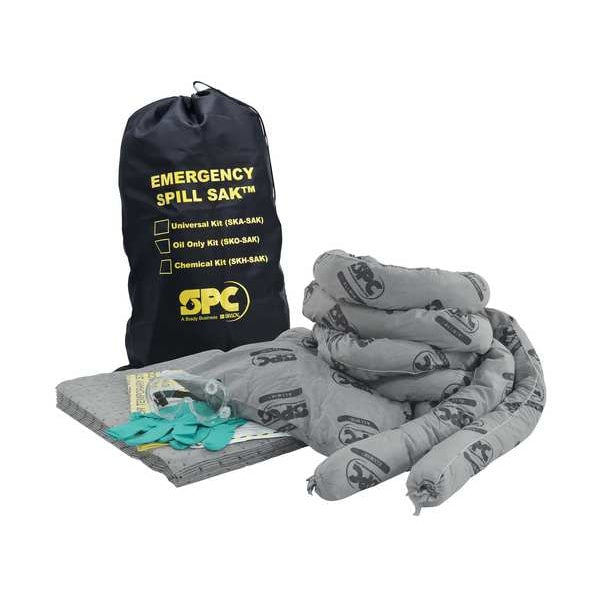 Spill Kit, Universal, Black