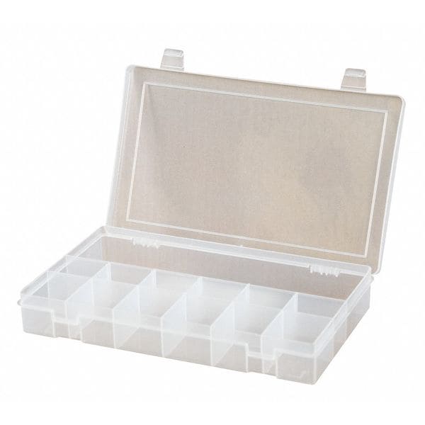Compartment Box with 13 compartments, Plastic, 1-3/4