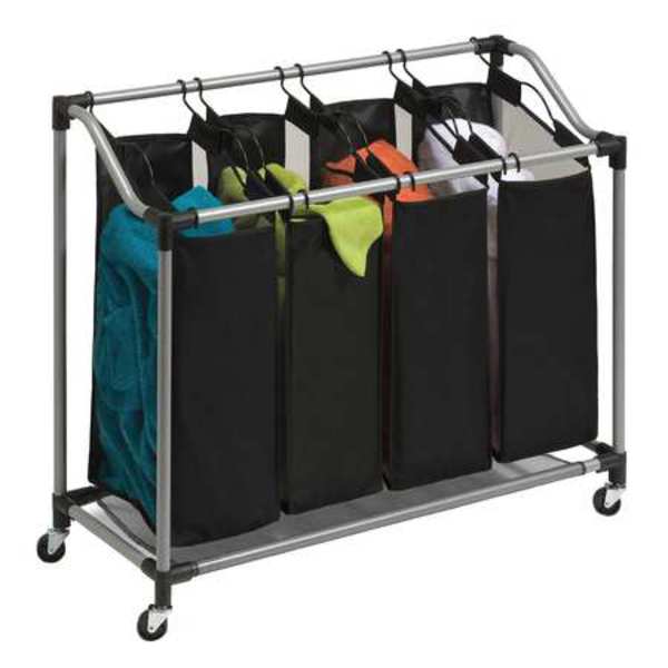 Laundry Sorter, 4-Compartment