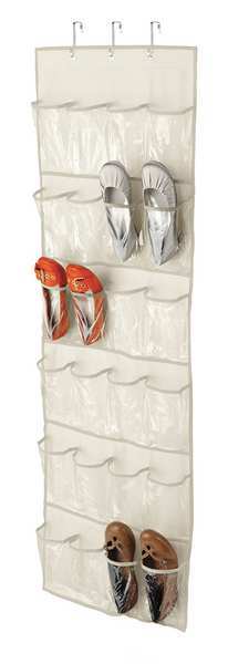 Over-the-Door Shoe Organizer, 12 Pair