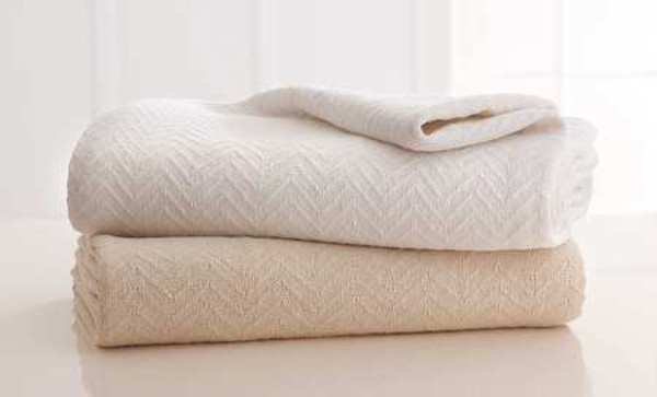 Blanket, Queen, White, PK2