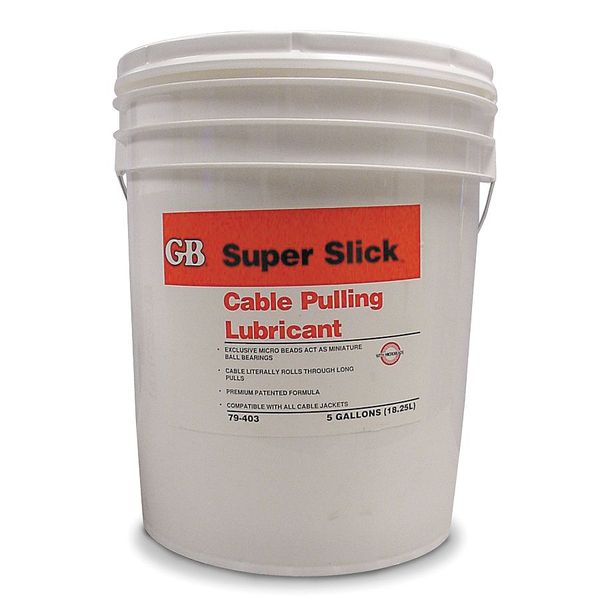 Cable Pulling Lubricant, 5 Gal., Microbead