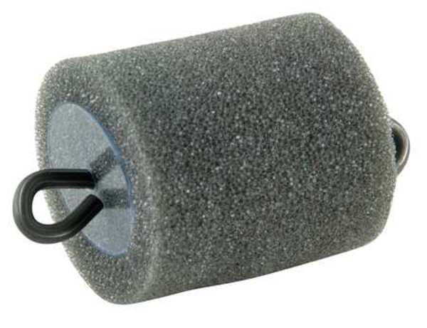 Foam Conduit Piston, 1-1/4 In, Grey, PK10