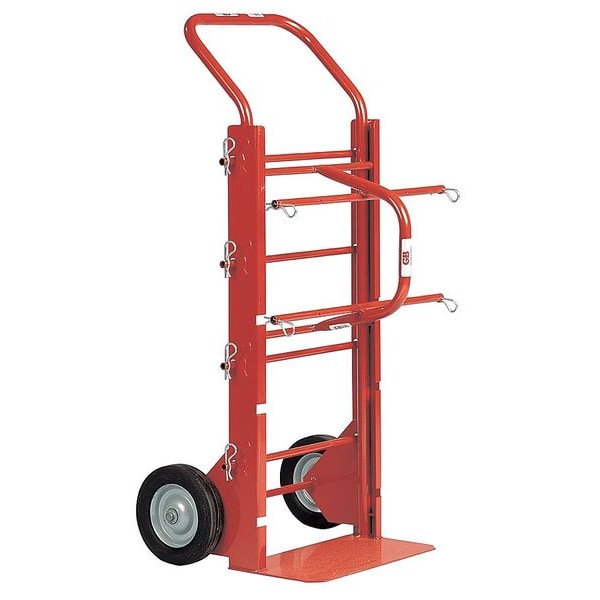Wire Spool Cart, 43 x16 x22 In, 4 Spindles