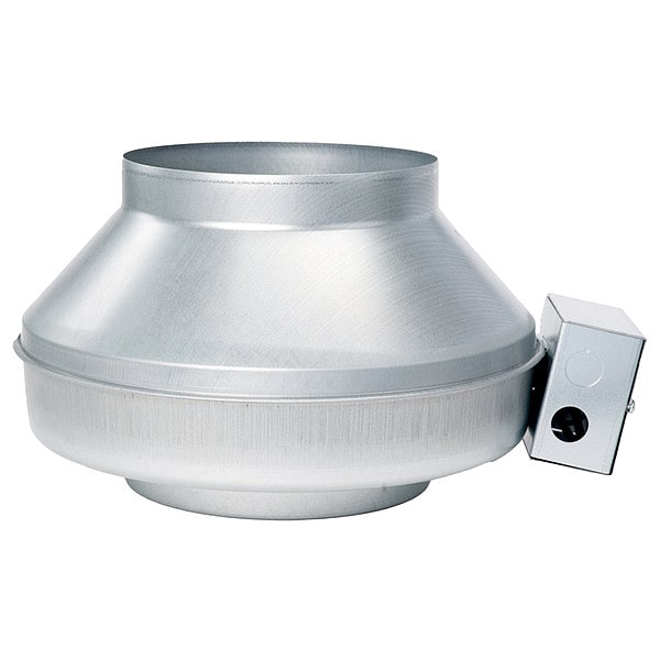 Centrifugal Inline Duct Fan, 8 In. Dia.