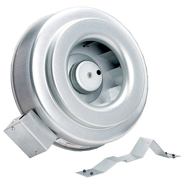 Centrifugal Inline Duct Fan, 12 In. Dia.
