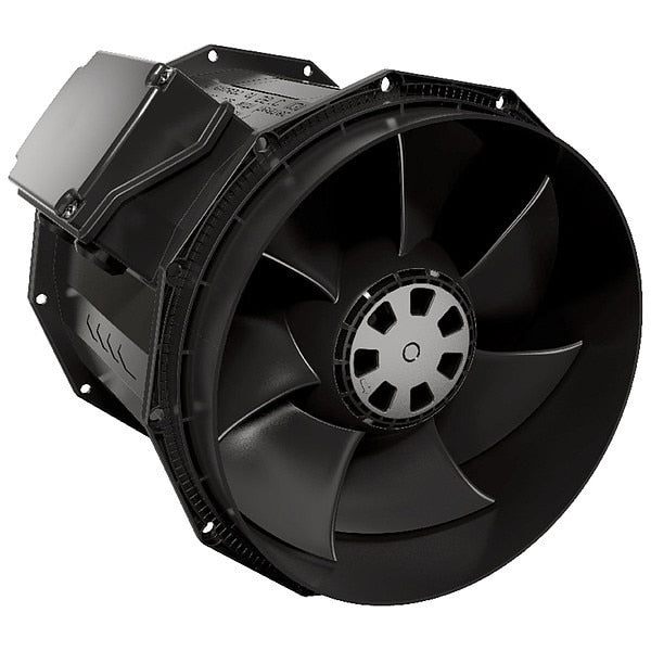 Mixed Flow Duct Fan, Plastic, 120V, 93W