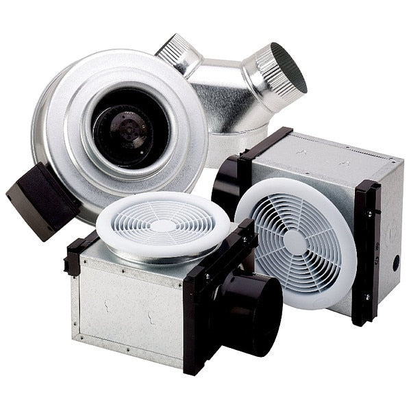 Exhaust Fan Kit, 4 and 6 In. Dia.