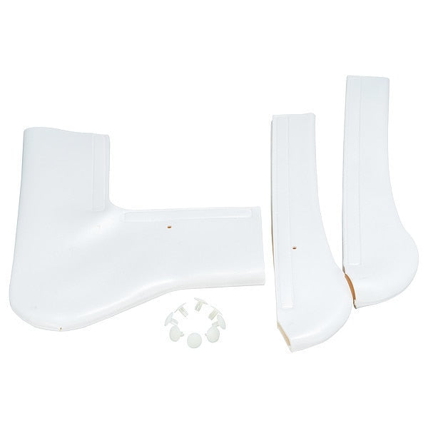 PVC, Soft Guard Plus, P-Trap (Two Supply and Valve Covers)