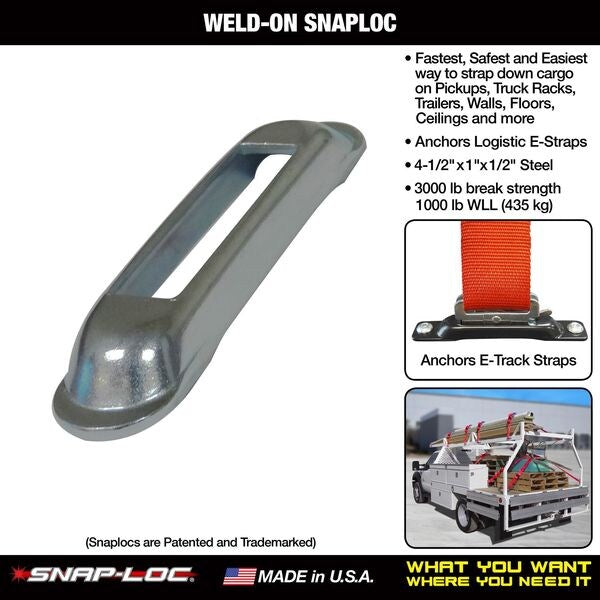 Logistic Strap Anchor, Steel, 1467 lb.