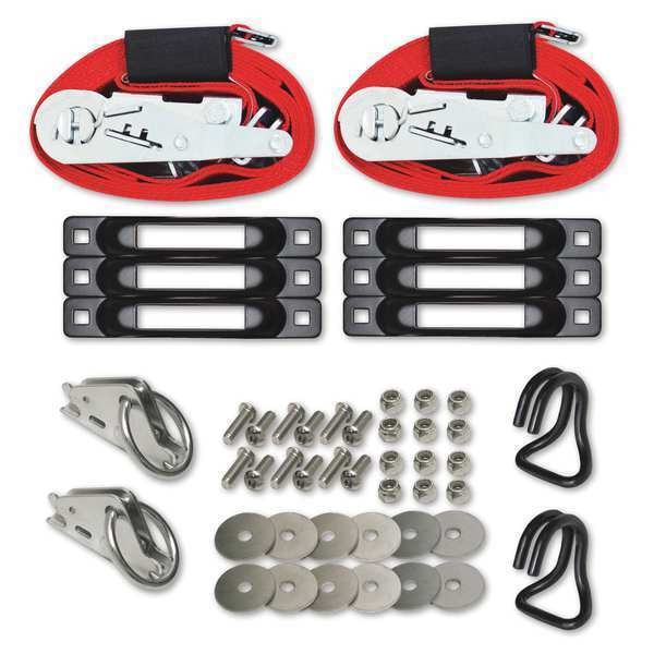Ratchet Strap System Pro 1, 16ft, 3000lb