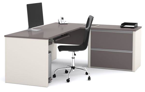 L Shaped Desk, 82.9