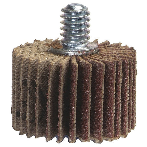 Flap Wheel, 2-1/4x1/4x 1/4-20, 80 grit