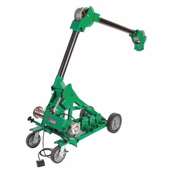 Cable Puller, 9986 lb, 120V, w/Versi Boom