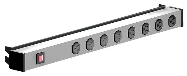Power Strip for 24 In. Wide Frame
