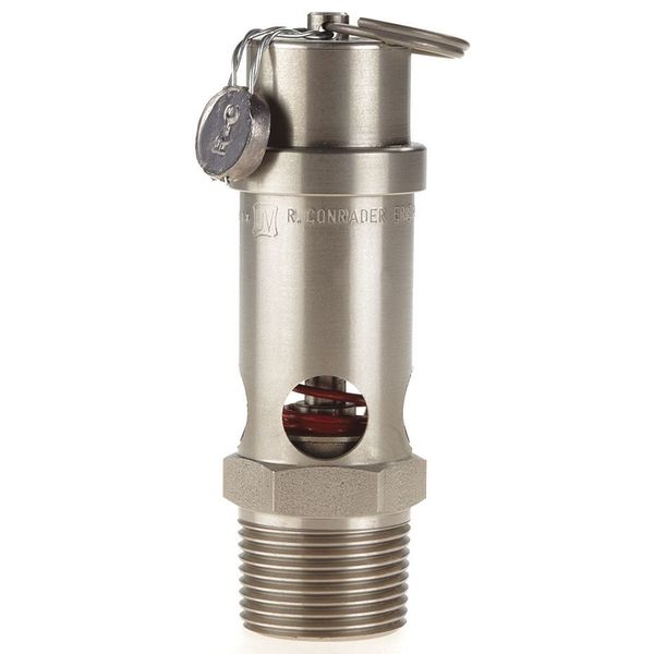 Safety Valve, Soft Seat, 3/4In, 175 PSI, SS