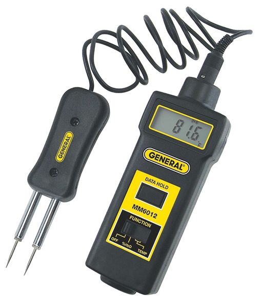 General Purpose Moisture Meter, 0-50 Pct