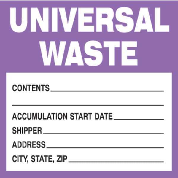 Drum Label, 6 In. W, 6 In. H, PK100