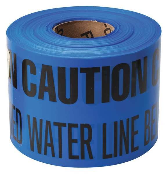 Underground Tape, Blue/Black, 1000ft x 6In