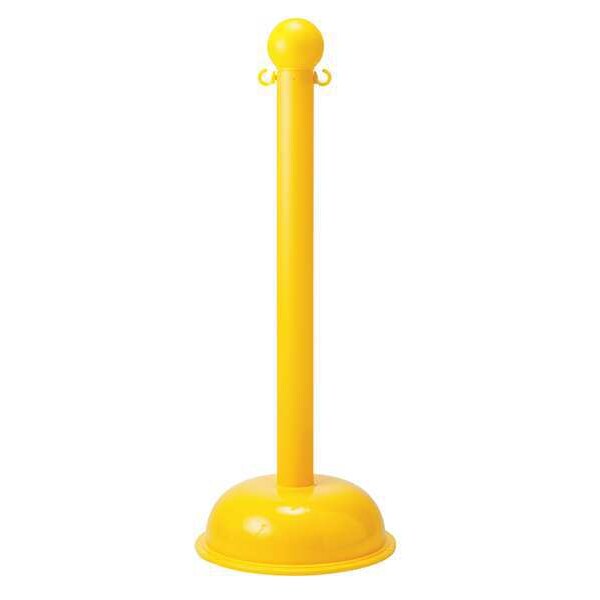 Barrier Post, 41 in H, Yellow