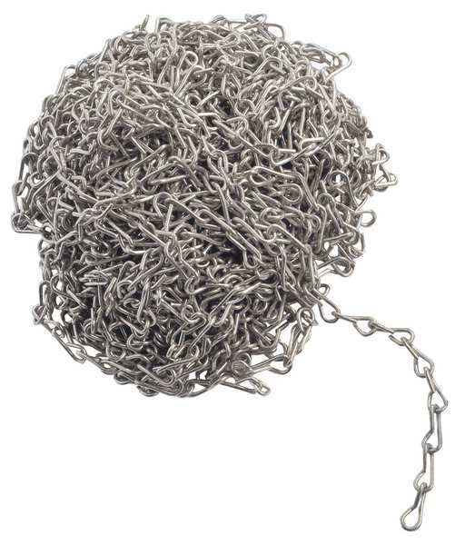 Stainless Steel Jack Chain, 50 ft. L