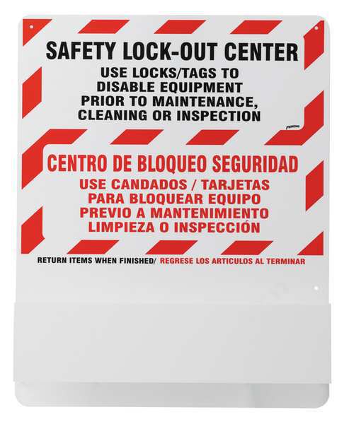 Lockout Board, 30 In H