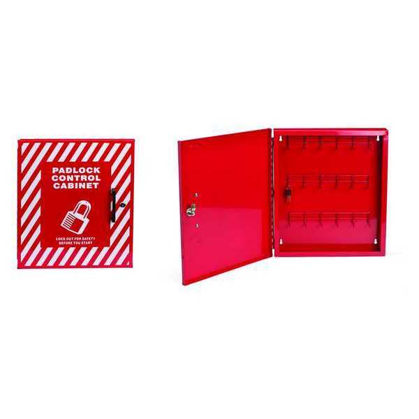 Lockout Cabinet, Unfilled, 15-1/2 In H