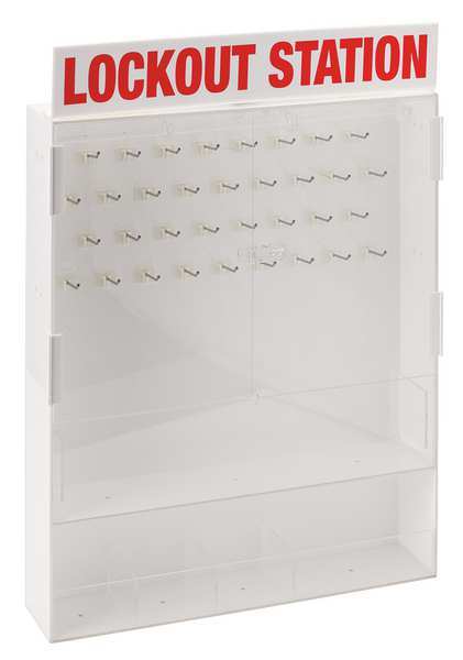 Lockout Station, Unfilled, 26 In H