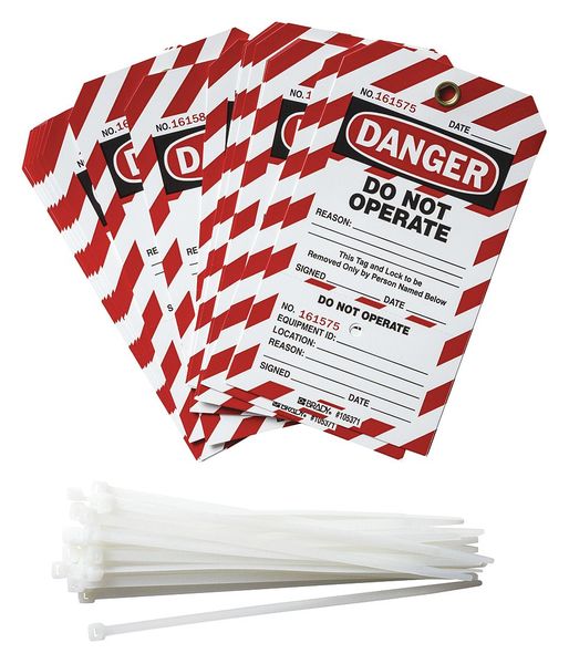 Danger Tag, 7 1/2 in Height, 4 in