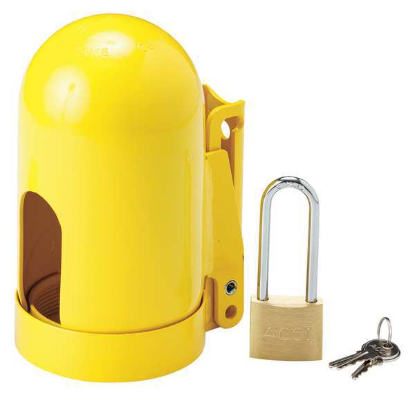 Locking Cylinder Cap, 6-1/2 x 3-1/2, Fine
