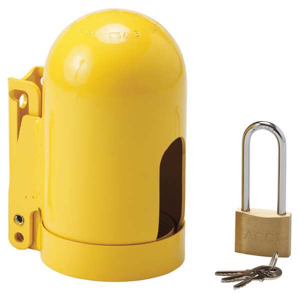 Locking Cylinder Cap, 6-1/2 x 3-1/2, Corse