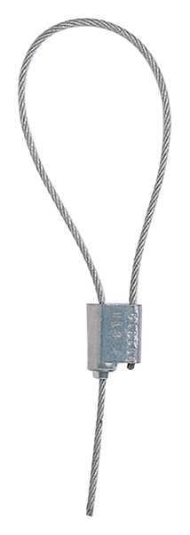 Cable Seal, 3/32 In, Steel, PK100