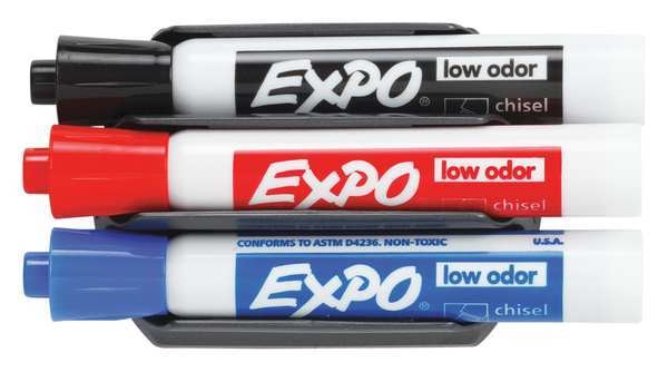 DRYERASE MARKERS AND ERASER