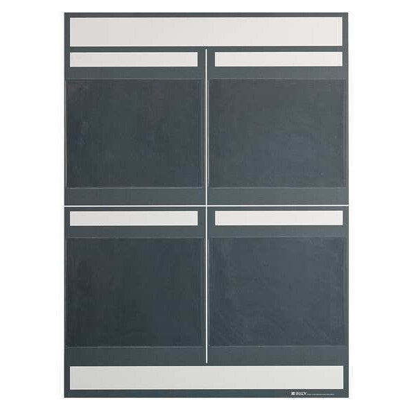 LEAN METRIC BOARD 25INX34.25INGREY