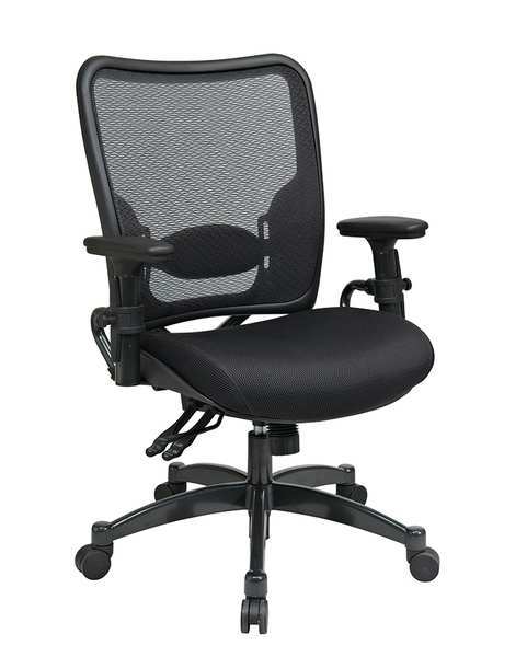 Managerial Chair, Mesh, 18-1/4