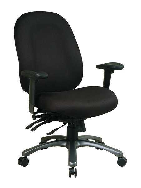 Desk Chair, Fabric, 18-1/2