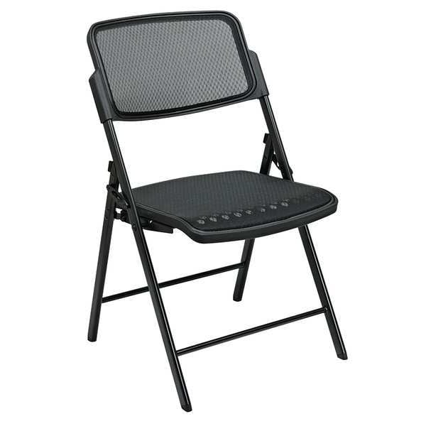Folding Chair, Black, PK2