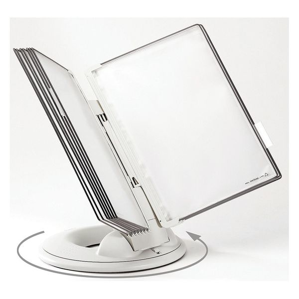 Orbital Desk Ref Disposal, 10 Pockets, Gry