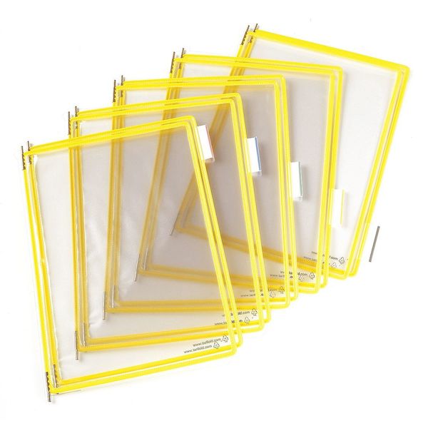 Pivoting Pockets, Yellow, PK10