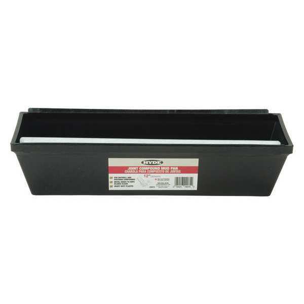 Mud Pan, w/Metal Edge, 12