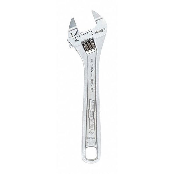Wrench, Adjustable, Extra Slim Jaw, 4
