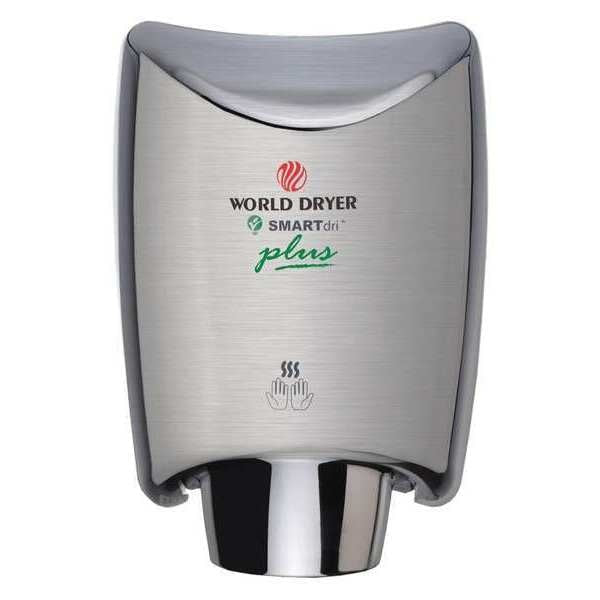 Hand Dryer, 208-240V, Brushed SS