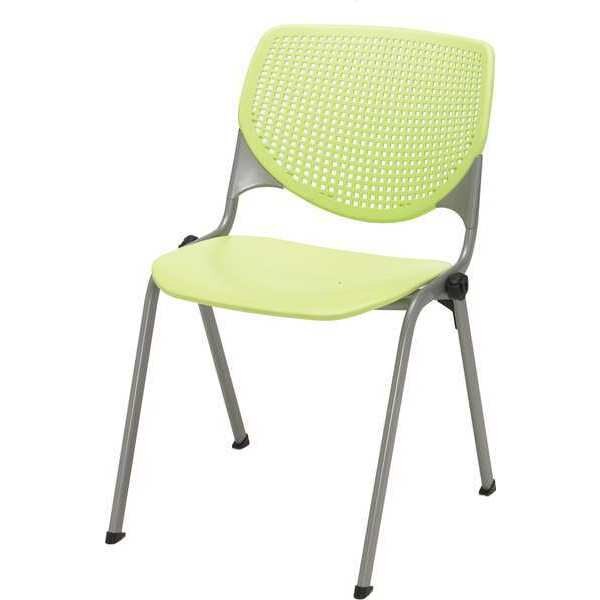 Poly Stack Chair, w/Perforated Back